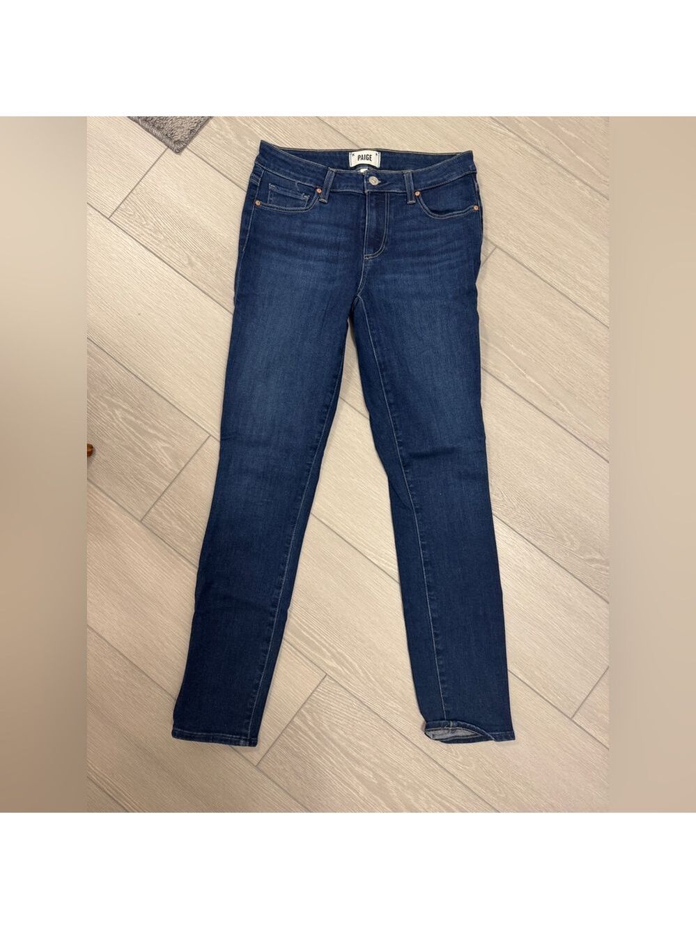 PAIGE Skyline Peg Women's Dark Blue Skinny Jeans Size 27